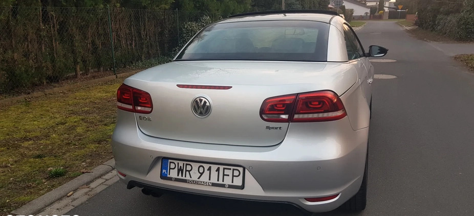 Volkswagen Eos cena 36500 przebieg: 134800, rok produkcji 2011 z Września małe 781
